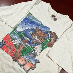 Y2K Kentucky Wildcats Battle For Blood Gameday Graphic Sports Tee RARE (XLarge)